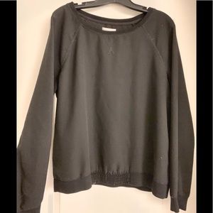 Lou and Grey black long sleeve top